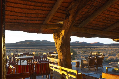 Kulala Desert Lodge lounge